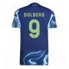 Ajax Kasper Dolberg #9 Bortedrakt 2025-26 Kortermet
